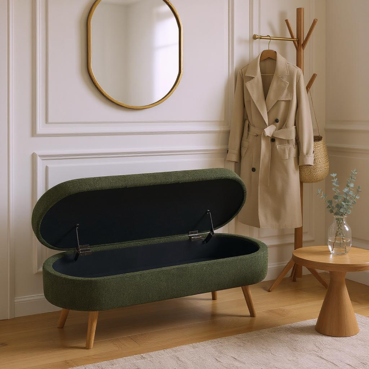 Evora Ottoman Storage Bench