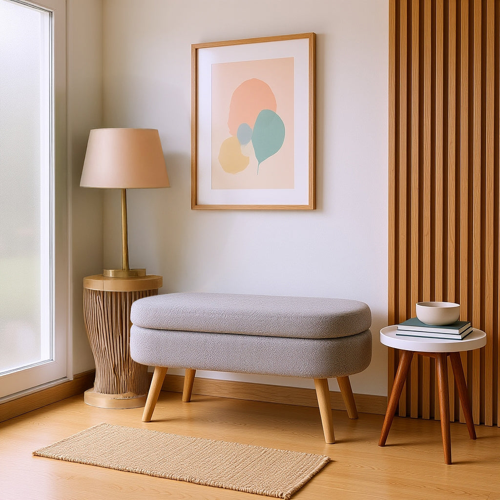 Evora Ottoman Storage Bench