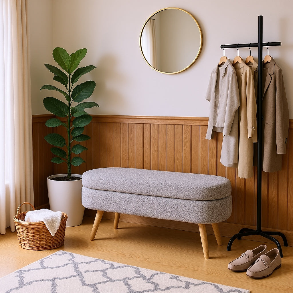 Evora Ottoman Storage Bench