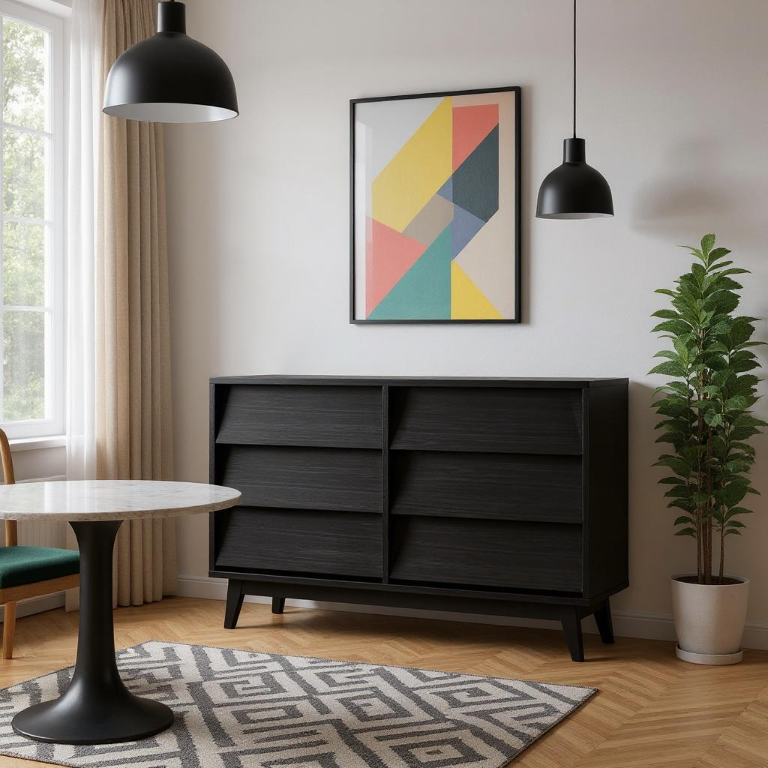 Harlan 6-Drawer Dresser