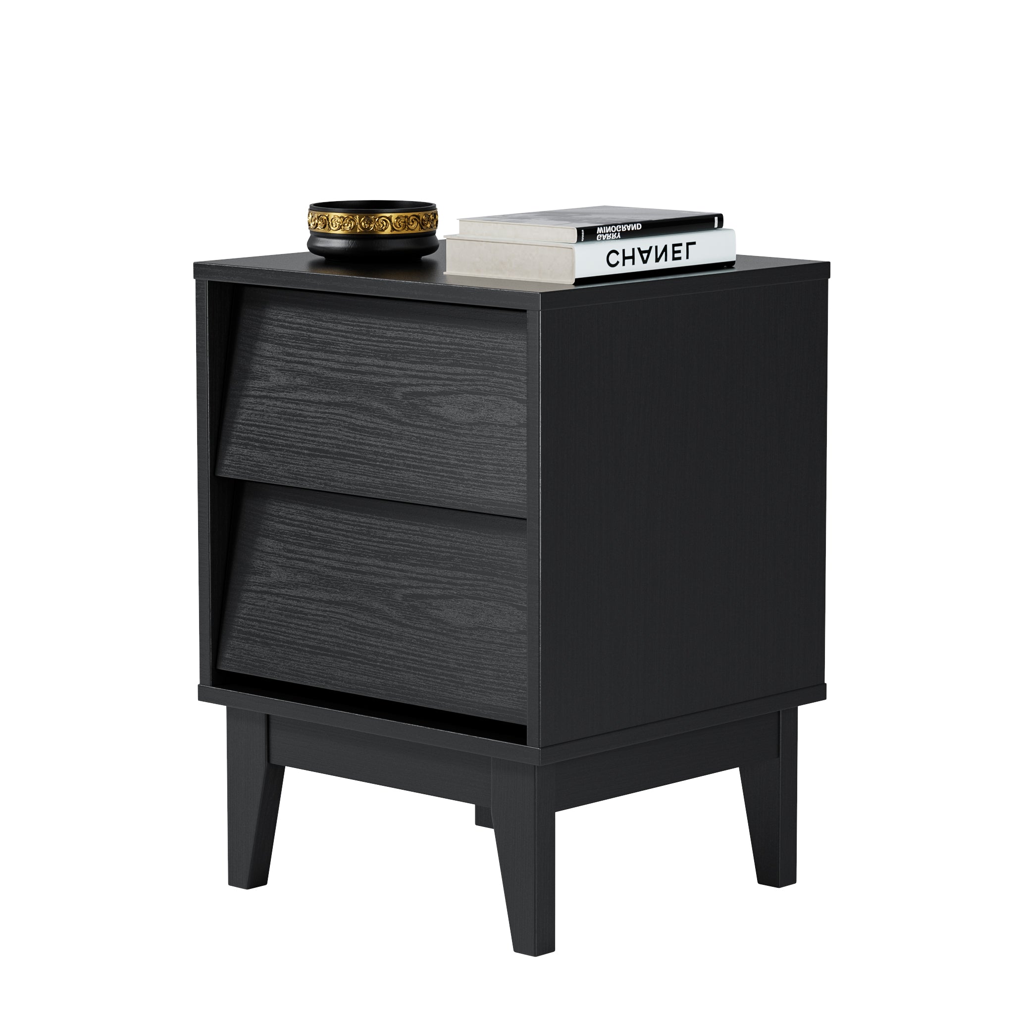 Harlan 2-Drawer Nightstand Set of 2
