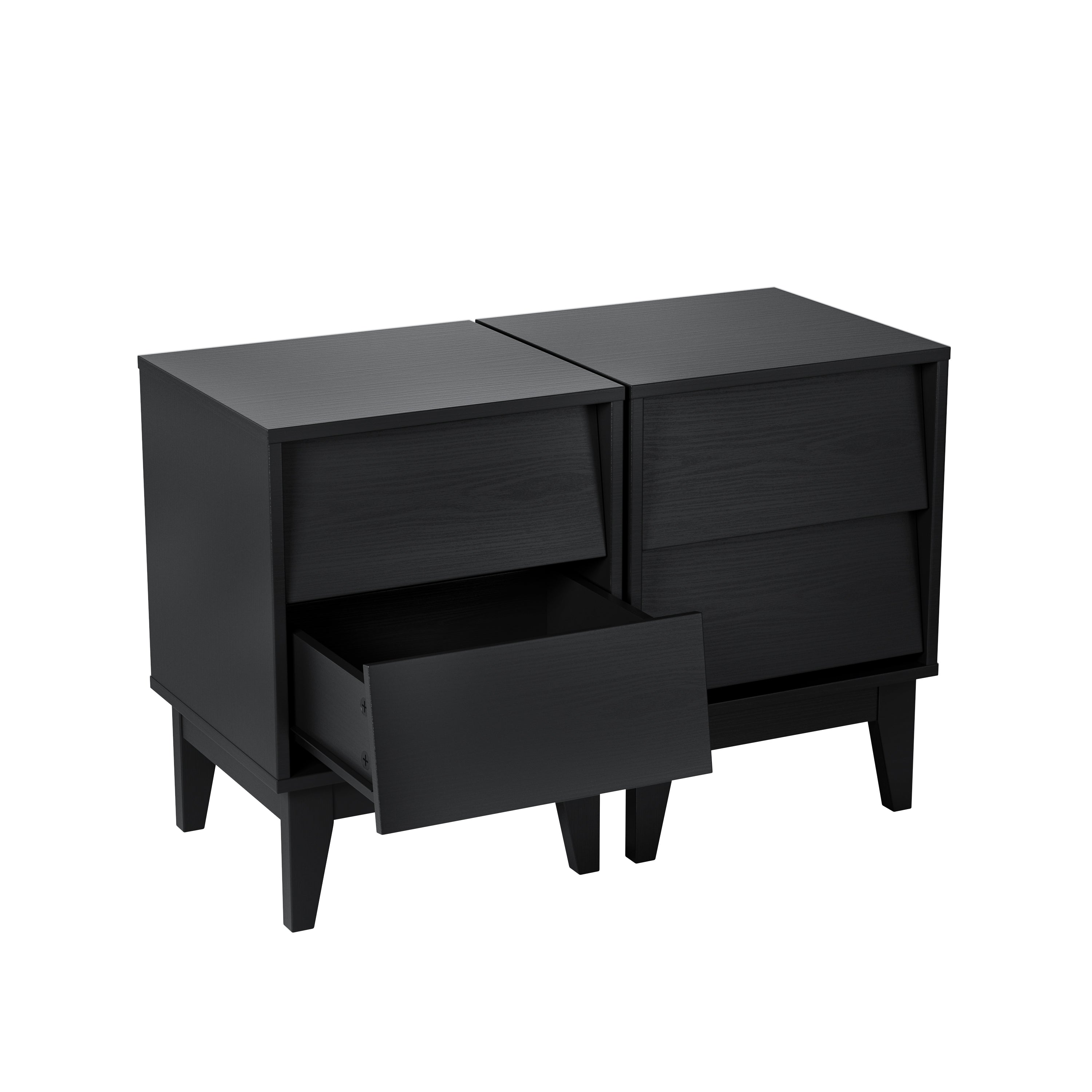 Harlan 2-Drawer Nightstand Set of 2