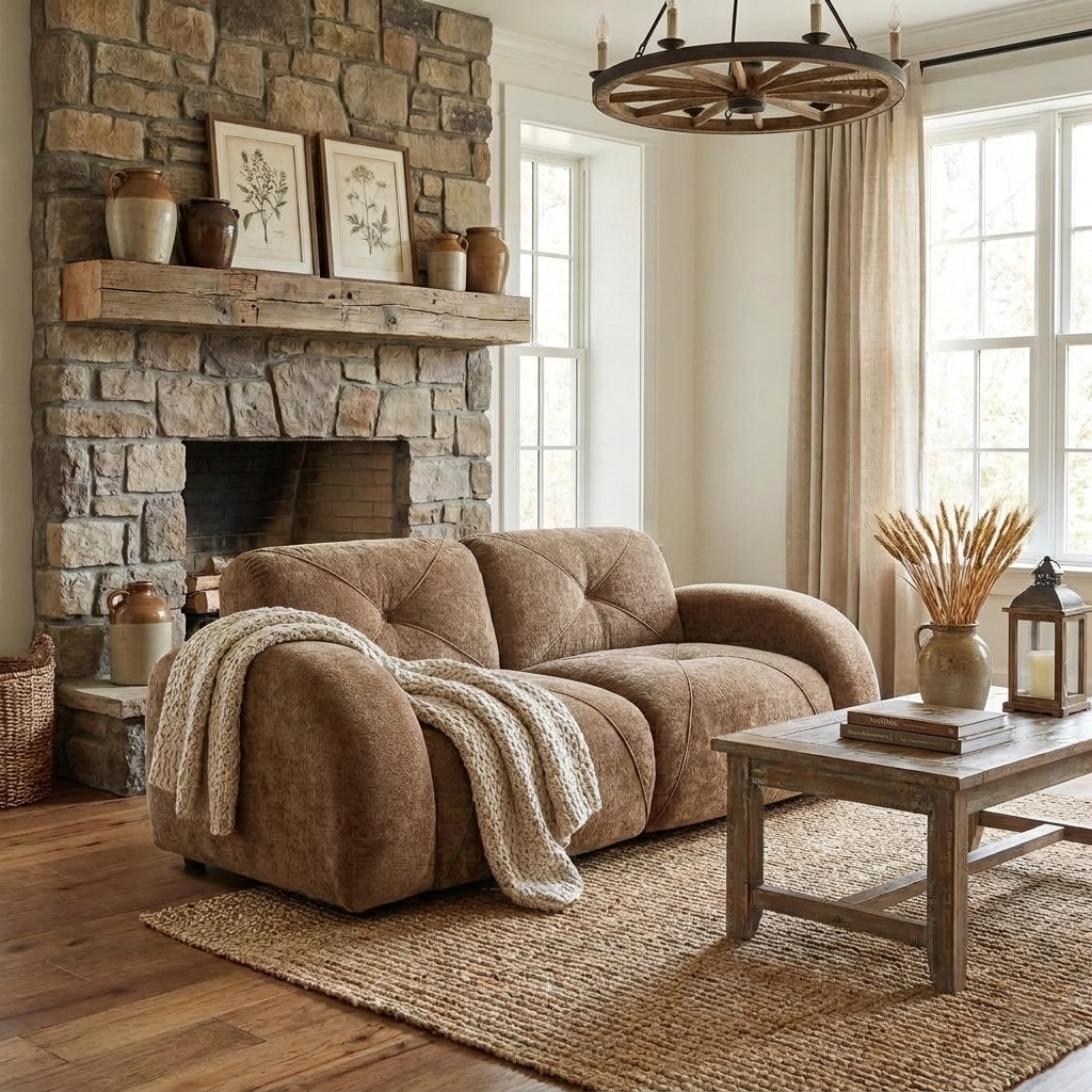 Aven 80" Modular Velvet Cloud Loveseat Sofa with Curved Armrests