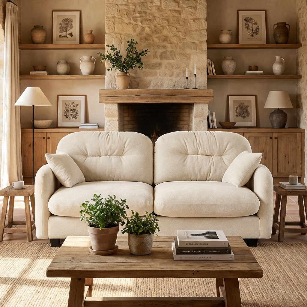 Roselyn 74" Modular Chenille Cloud Loveseat Sofa with Tufted Cushion Backrest
