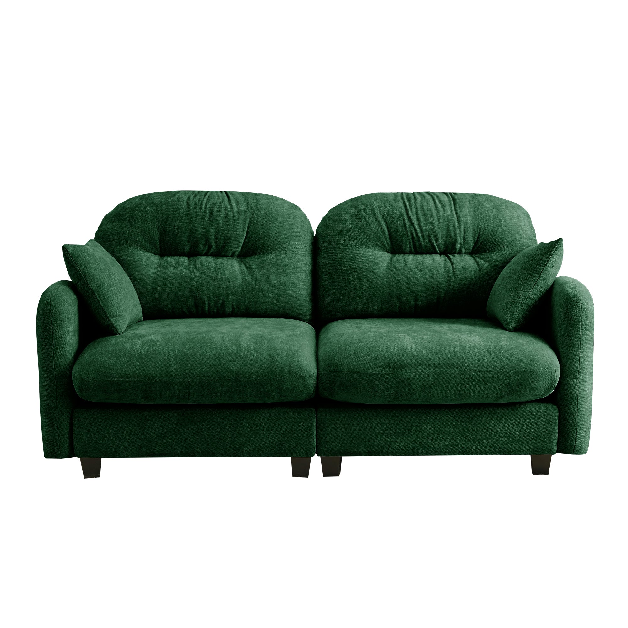 Roselyn 74" Modular Chenille Cloud Loveseat Sofa with Tufted Cushion Backrest