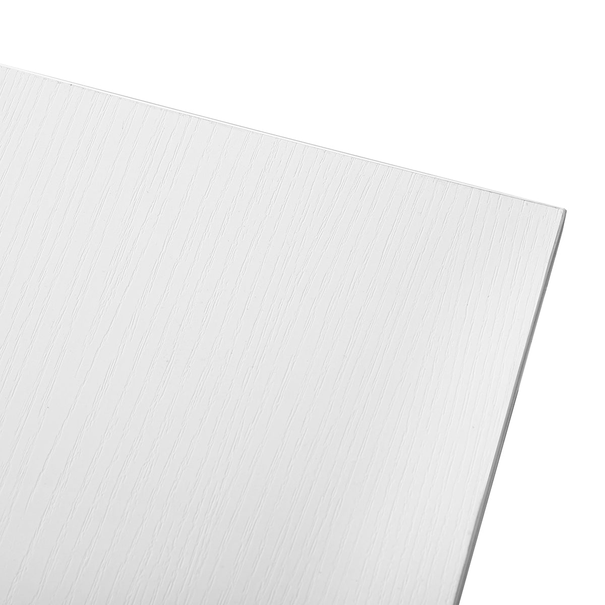 Homy Casa WIRE Modern Writing Desk with Storage Shelves, 43" White Computer Desk, Open Box