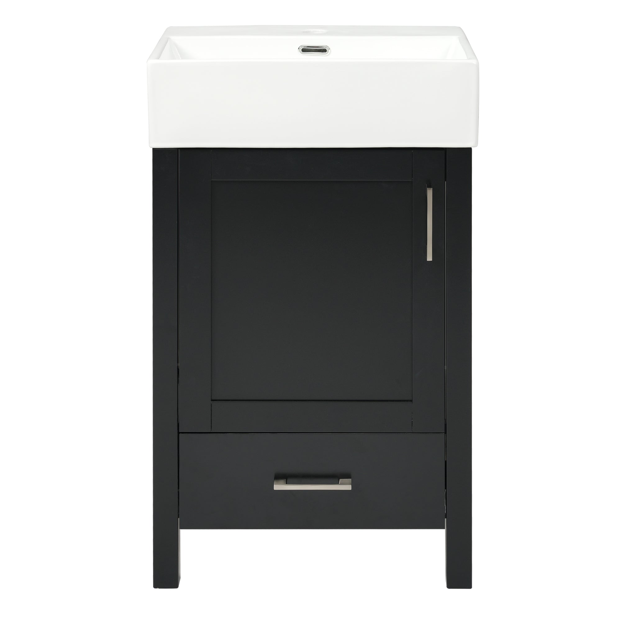 Arenal 20" Bathroom Vanity Ceramic Sink and Storage Cabinet