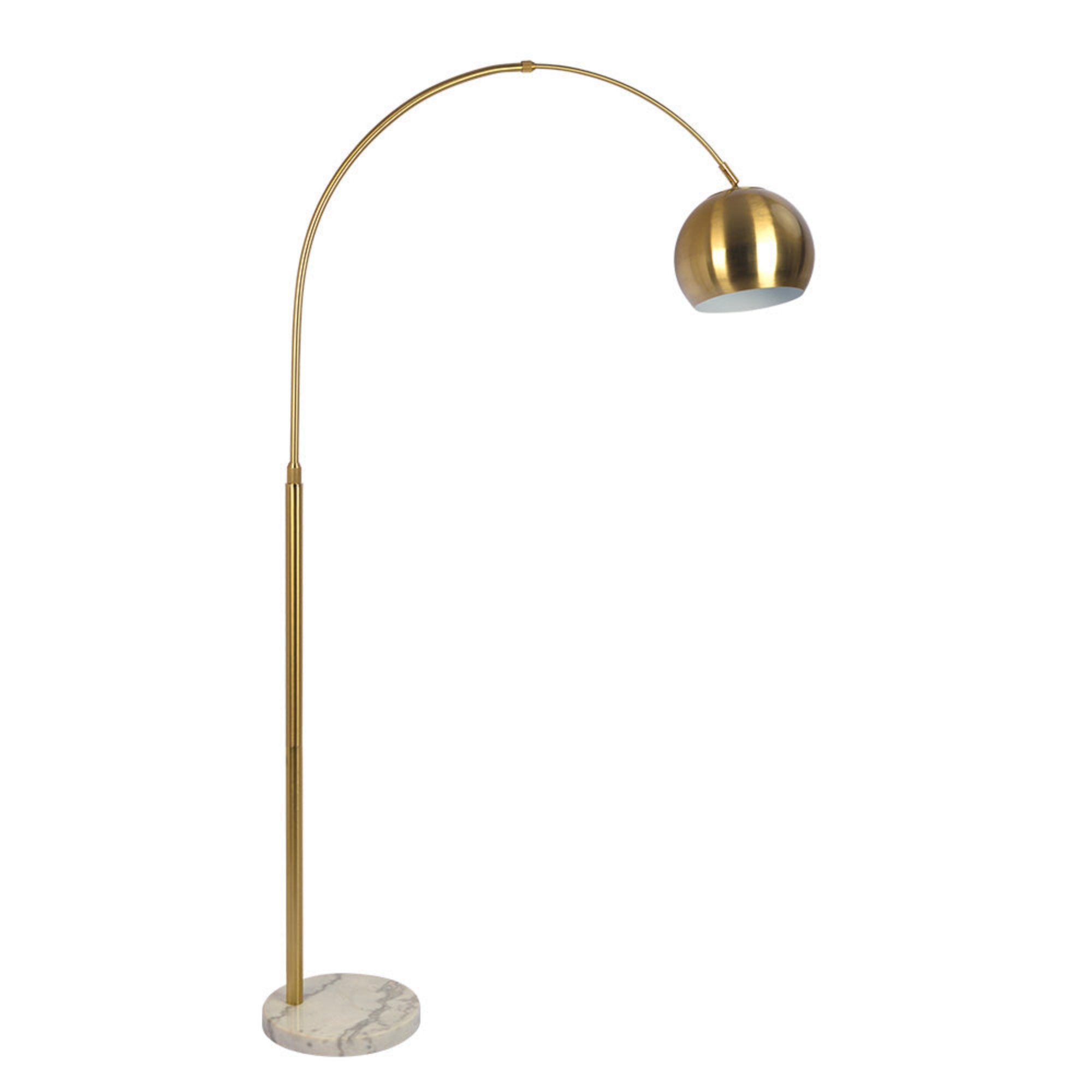 Citrine Arc Floor Lamp