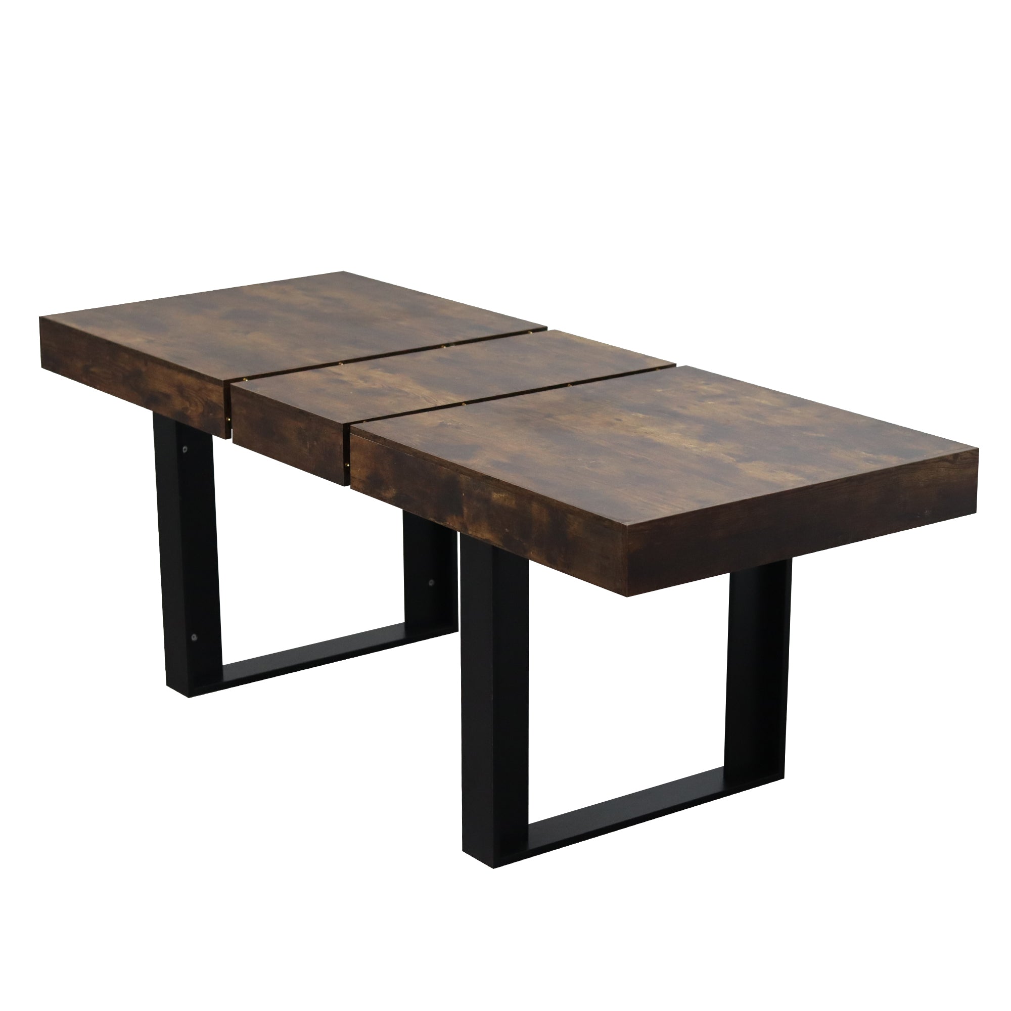 Nevada Wood Modern Extendable Dining Table