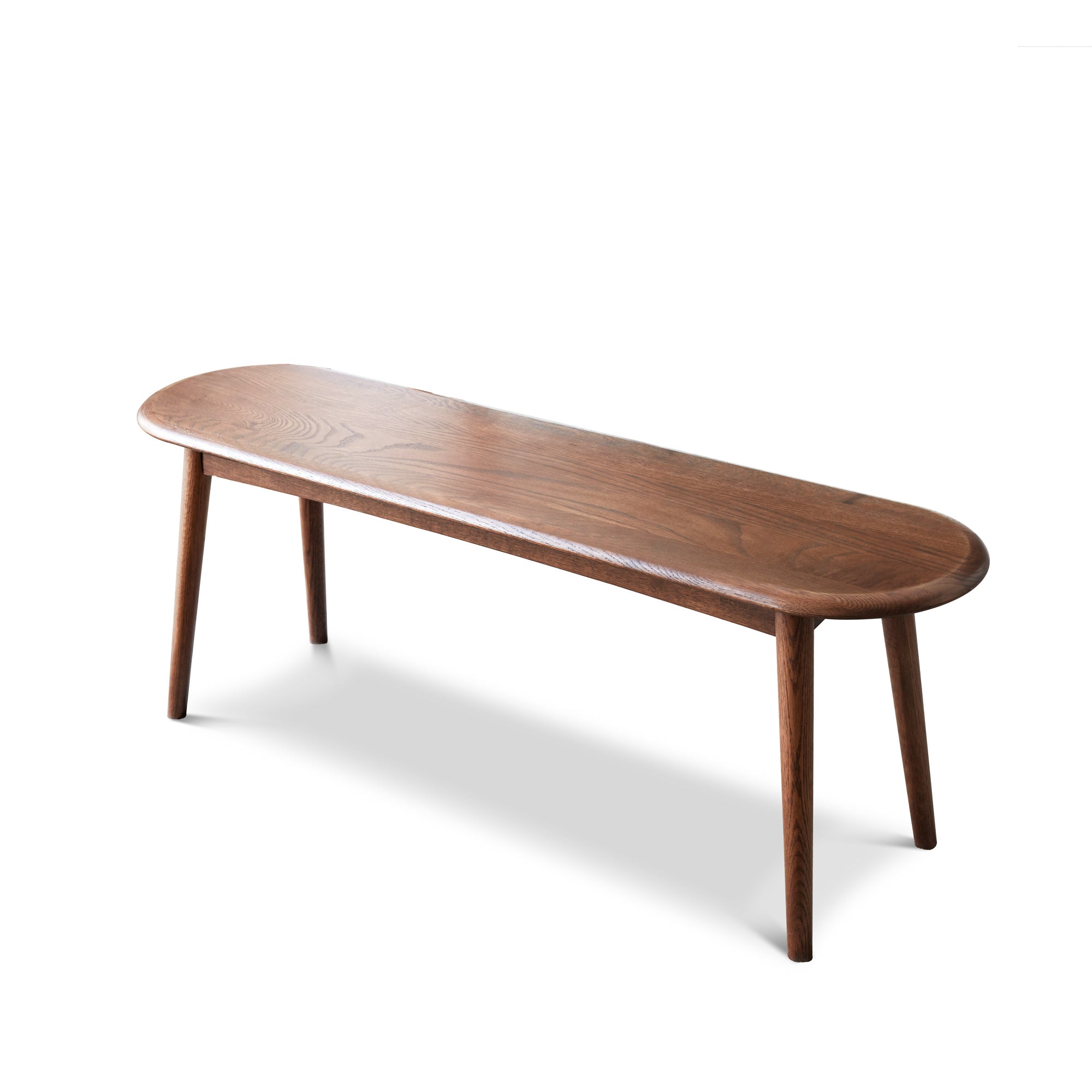 Inari Mid-Century Solid Wood Bench