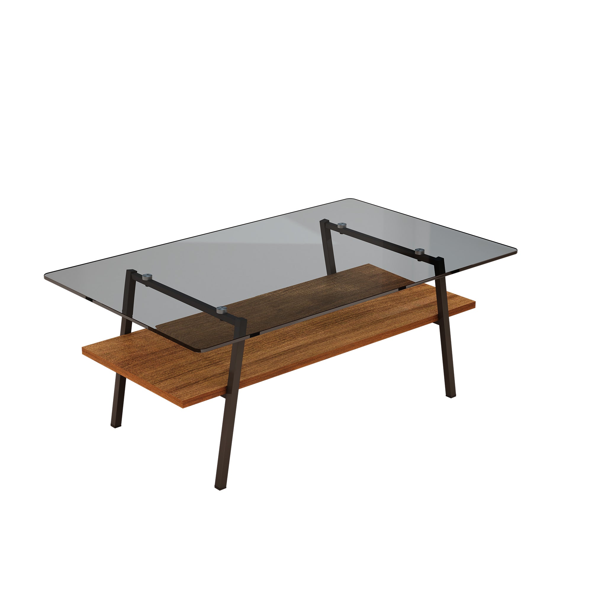 Murano Rectangular Tempered Glass Coffee Table