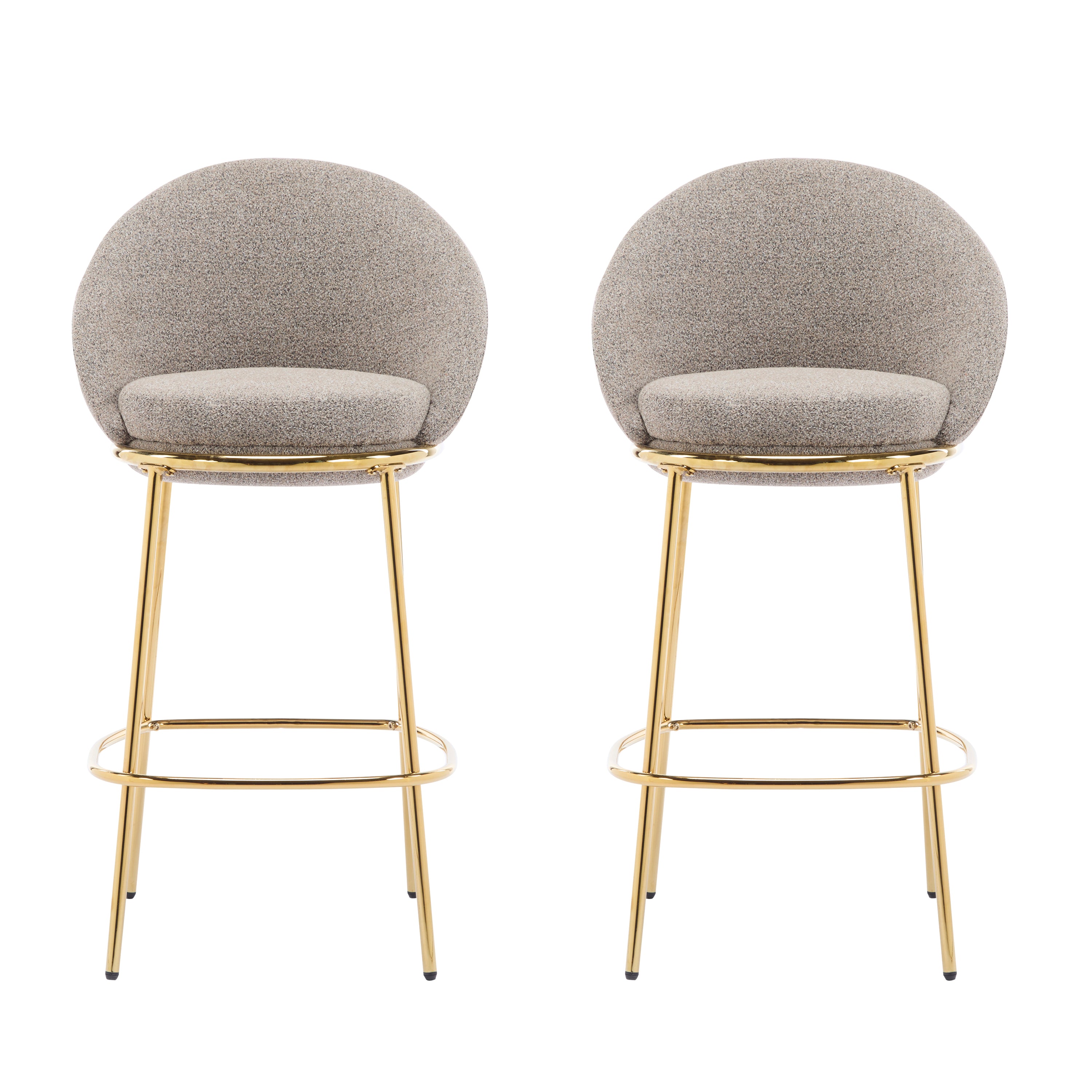 Yarra 30" Upholstered Bar Height Bar Stools Set of 2