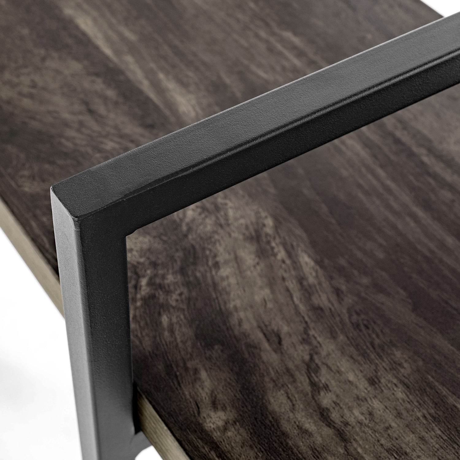 Homy Casa ZEN 47.2” CONSOLE Modern Outdoor Console Table, Wood Finish Open Box