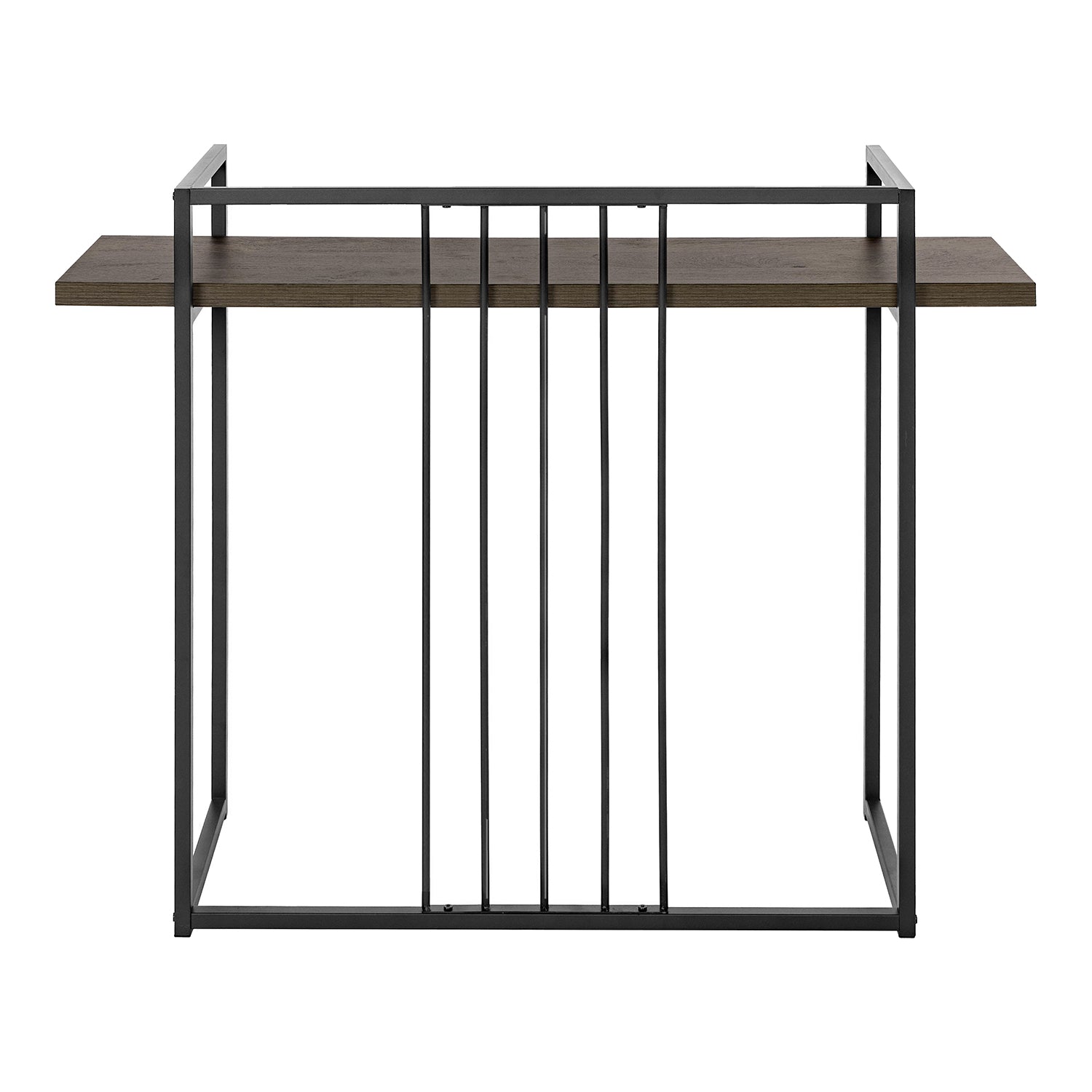 Homy Casa ZEN 47.2” CONSOLE Modern Outdoor Console Table, Wood Finish Open Box