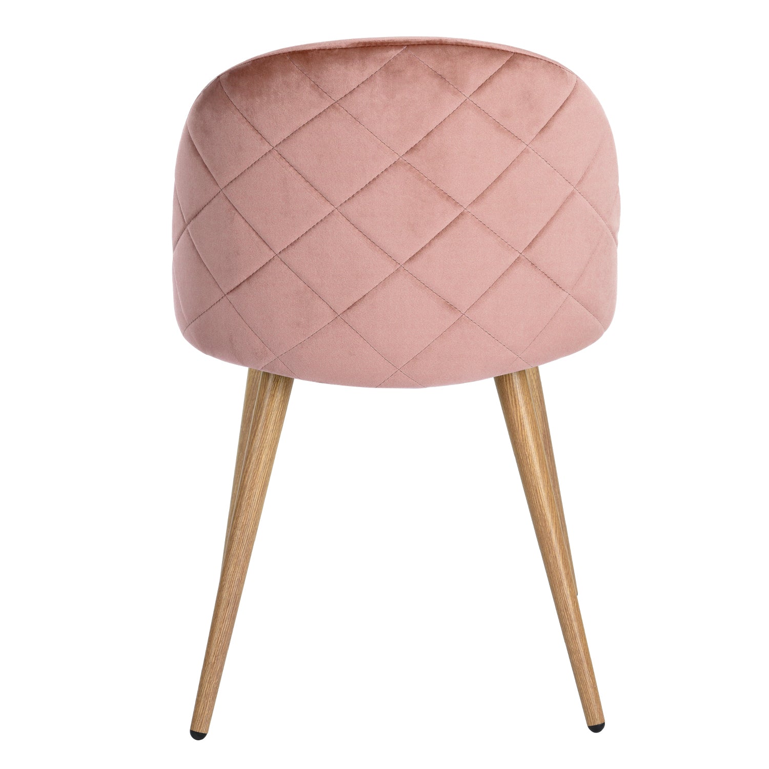 Homy Casa ZOMBA VELVET ROSE NL A 22.05" x 19.29" x 30.31" Dining Chair