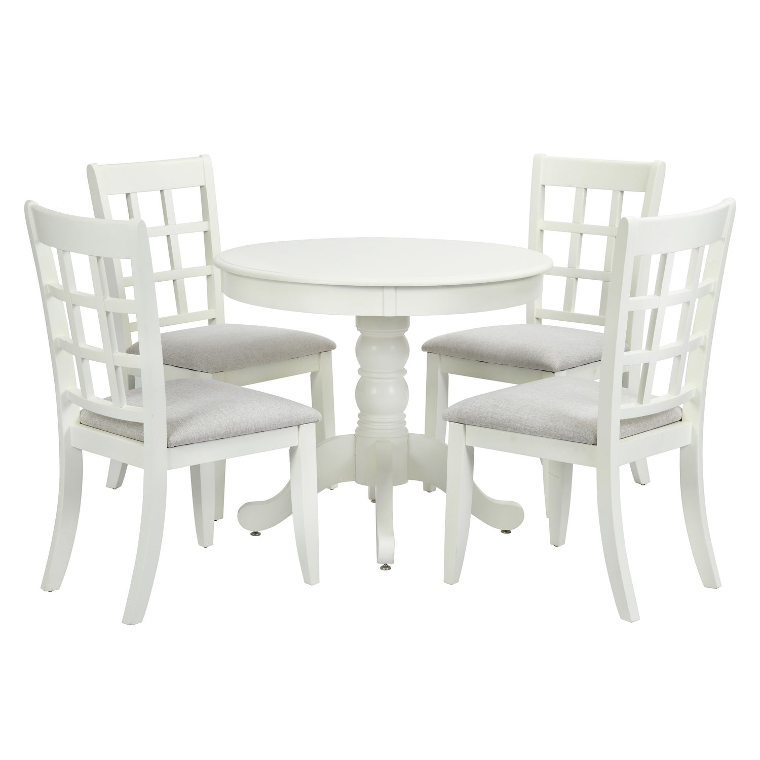 Homy Casa ZUHAYR 36" Dining Table for Home and Workspace Open Box