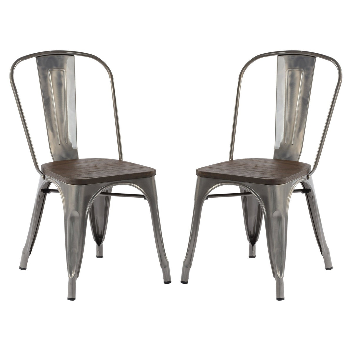 silver dining chair product view