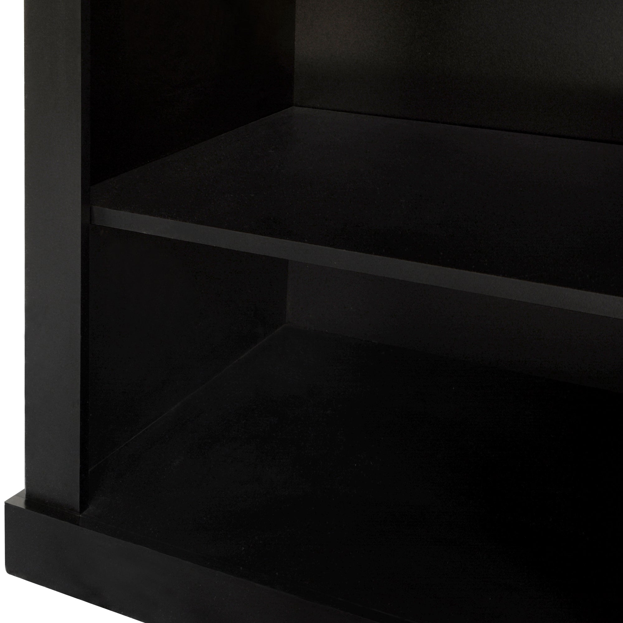 ATLAS 57" Modern Wood 3-in-1 Hall Tree Bench with Drawer and 6 Hooks