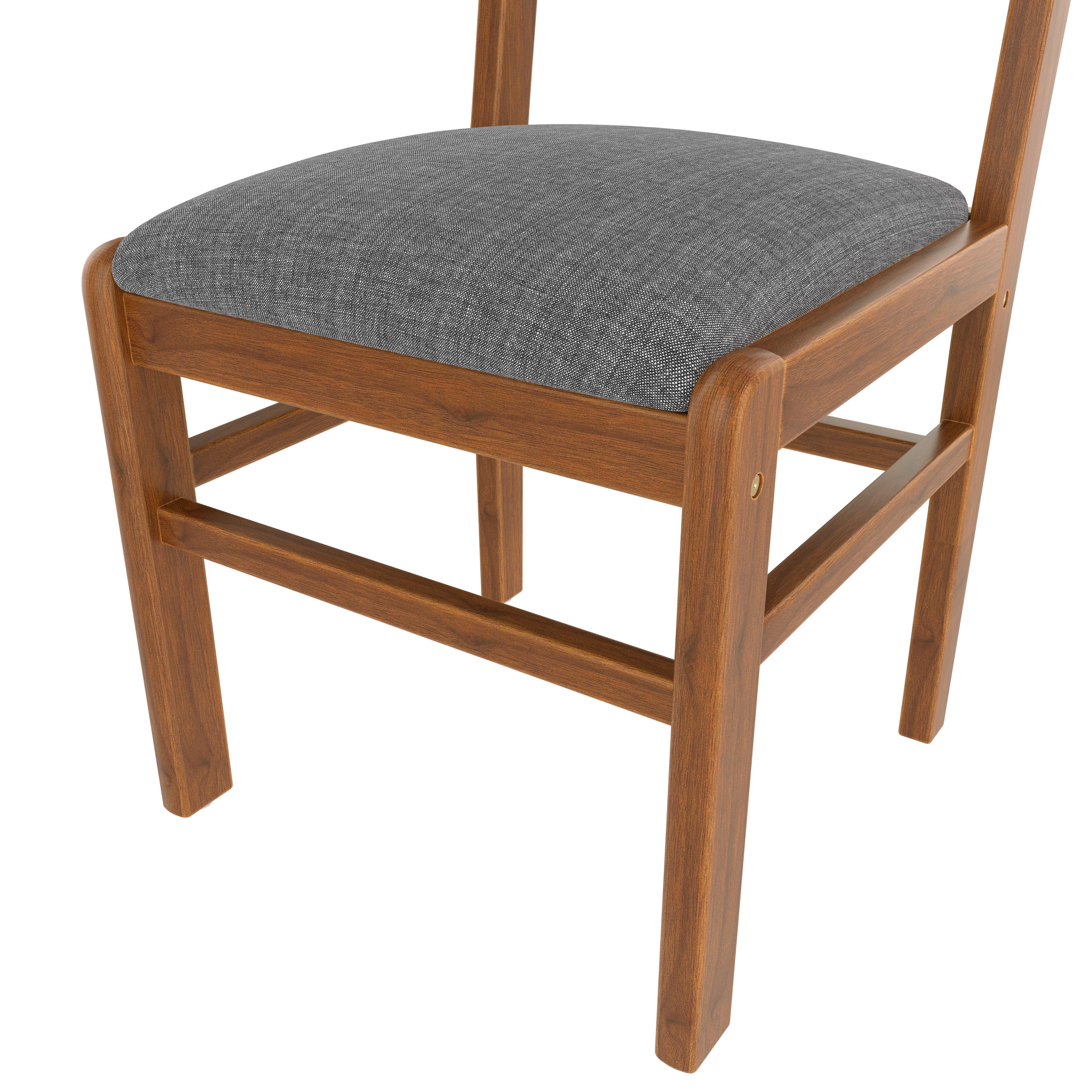 Seine 5 Pieces 47" Soild Wood Dining Table Set