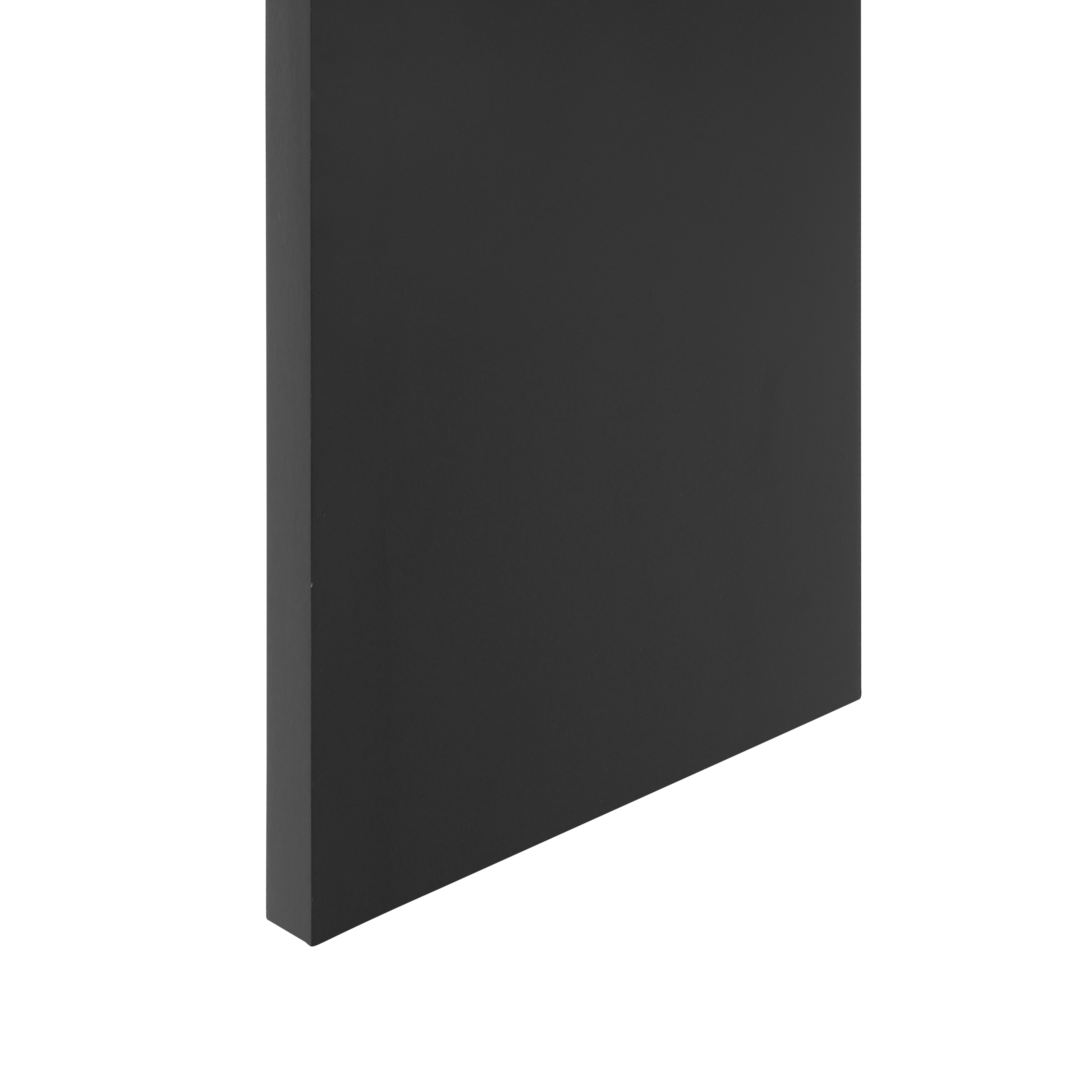 Noirvale Modern Wooden Console Table with Storage Drawer, Black