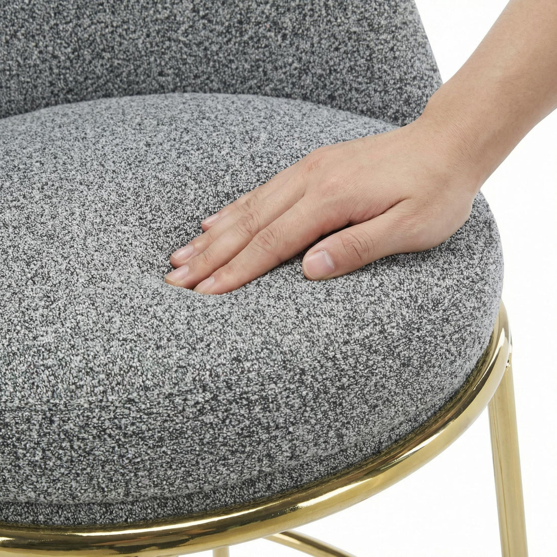 Plush Upholstered Seat