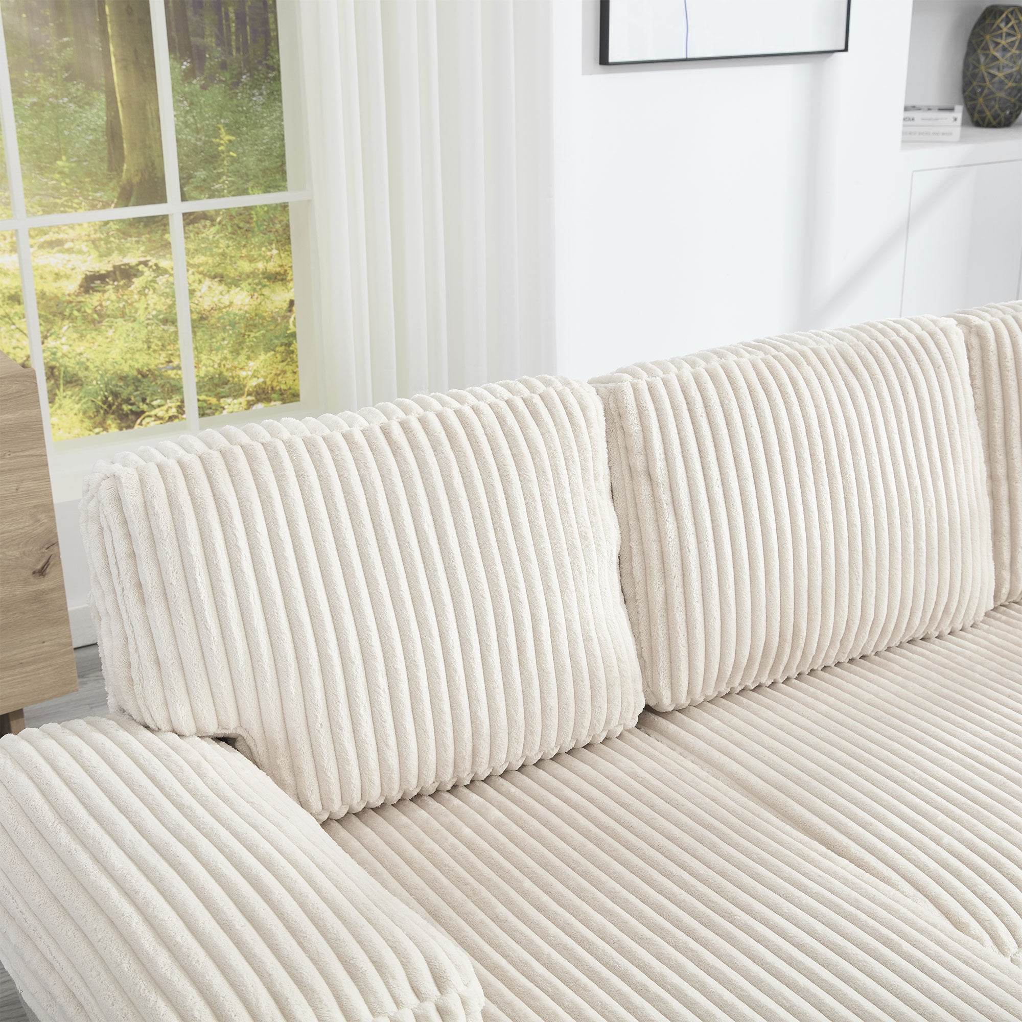 Spokane U-Shaped 4 Seater Sectional Sofa with Double Chaise