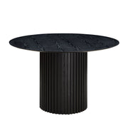 Lucerne 47" Wood Round Dining Table
