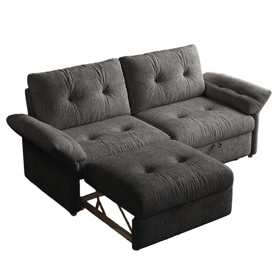 Langford 82" Convertible Sofa Bed with Adjustable Backrest