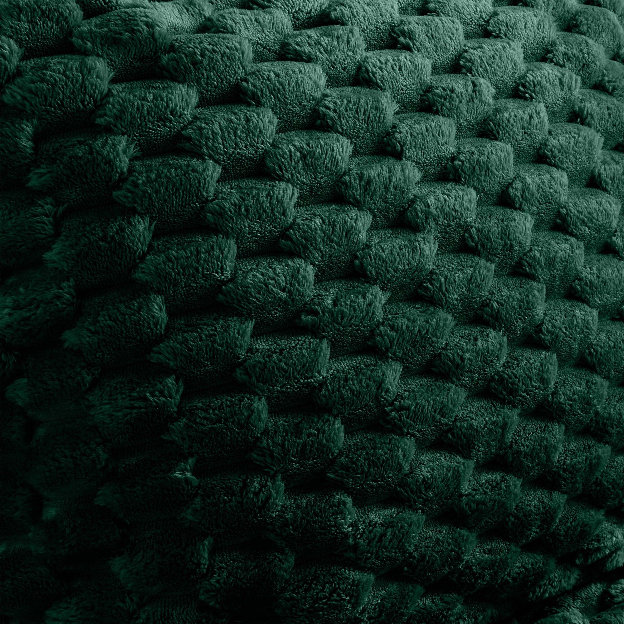 Olathe 114" Modular Flannelette Fabric 3-Seater Sofa with Deep Seat