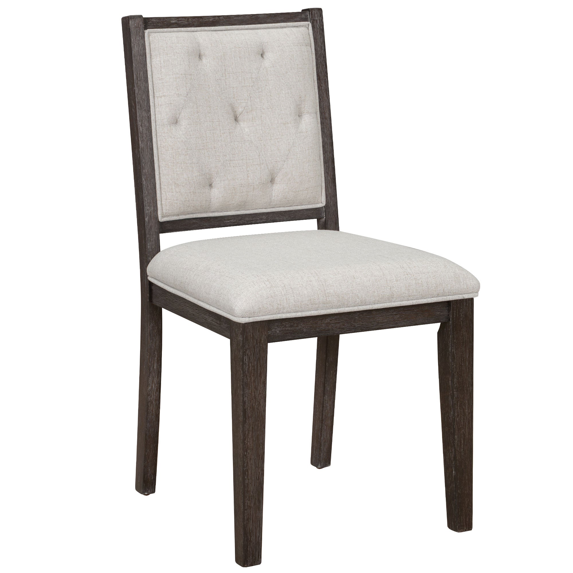 Mavis 47" Retro Espresso 5 Piece Extendable Dining Table Set