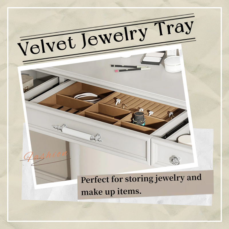 Velvet Jewelry Tray