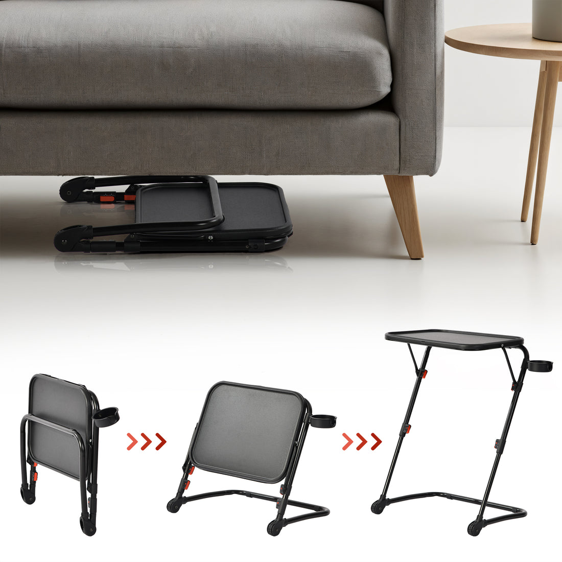 Space-Saving Foldable Frame