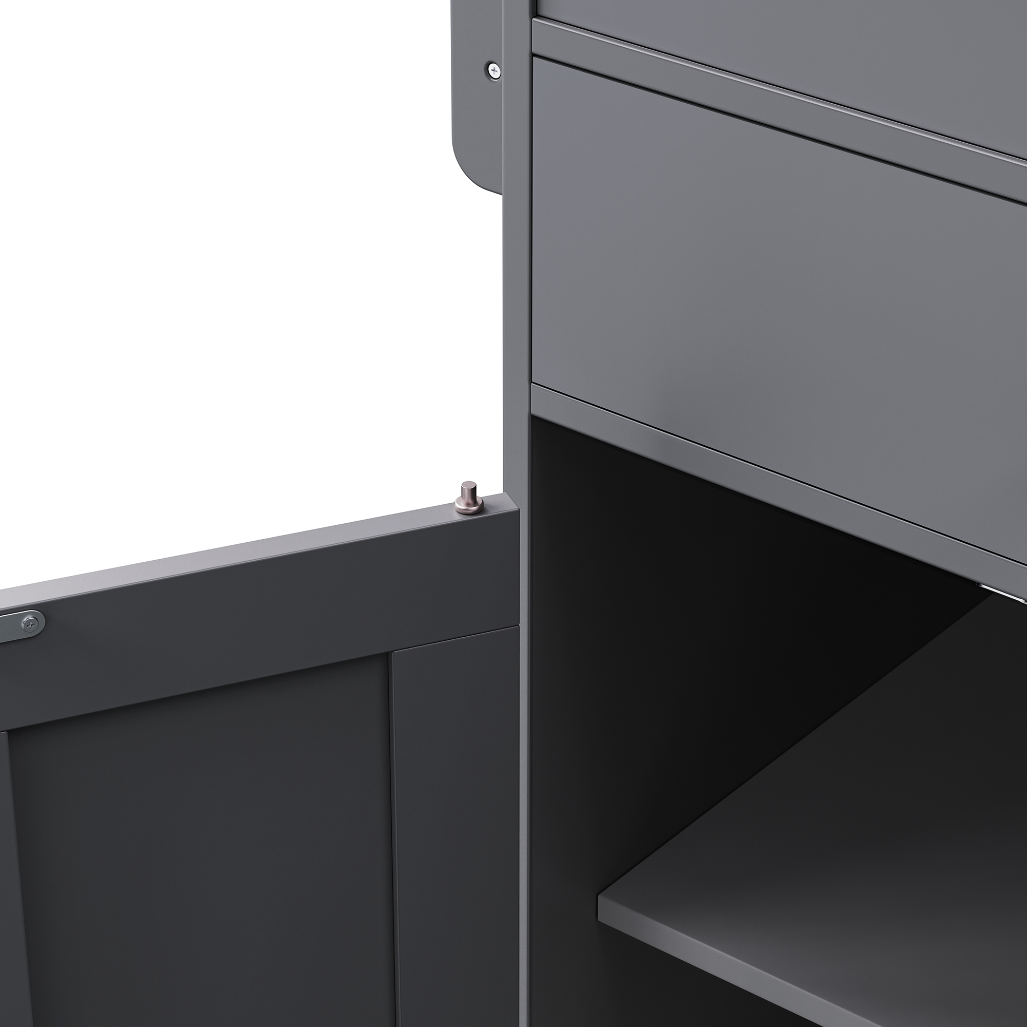 Mekong 74" Kitchen Island with Extendable Dining Table
