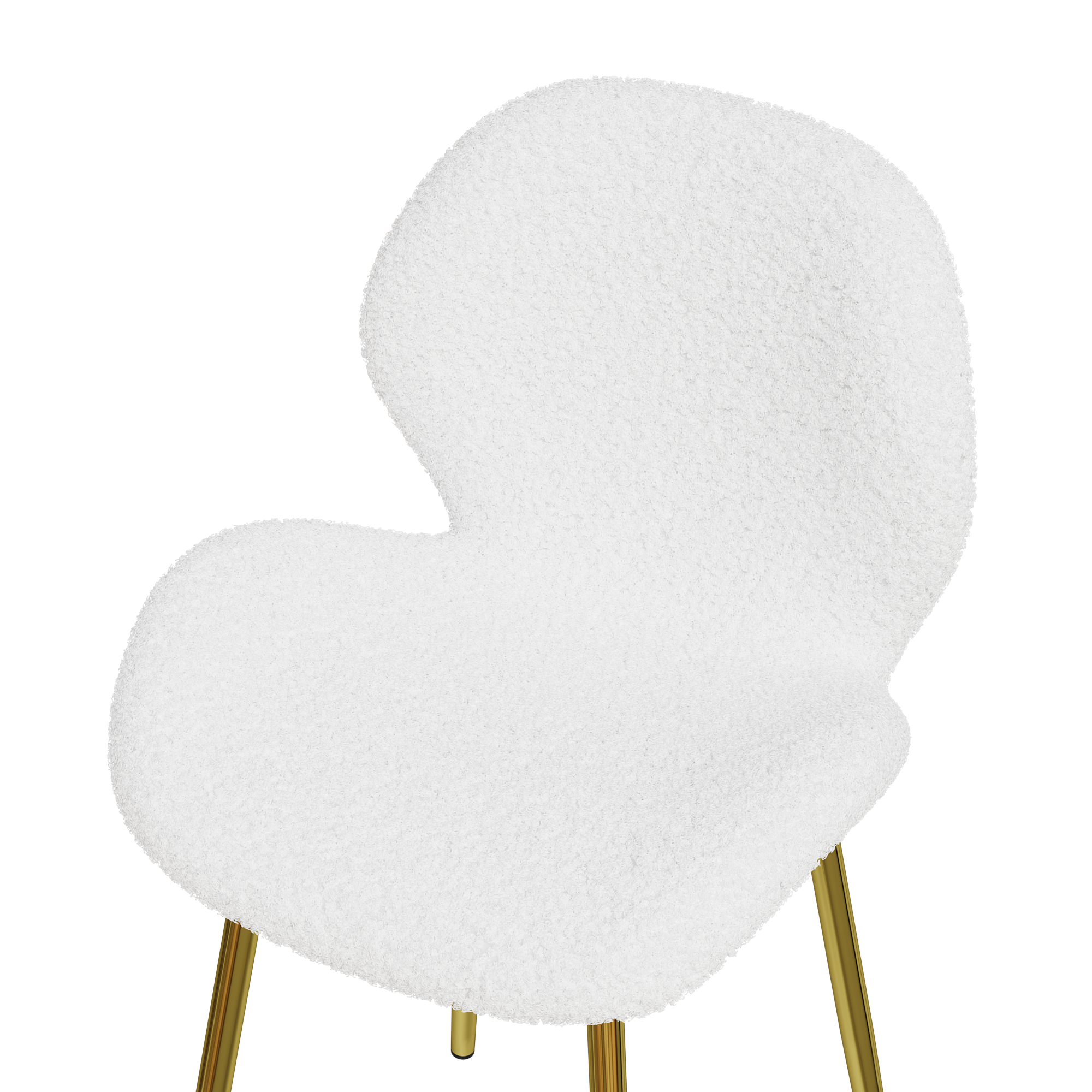Yellowstone White Velvet Dining Chair Set of 2