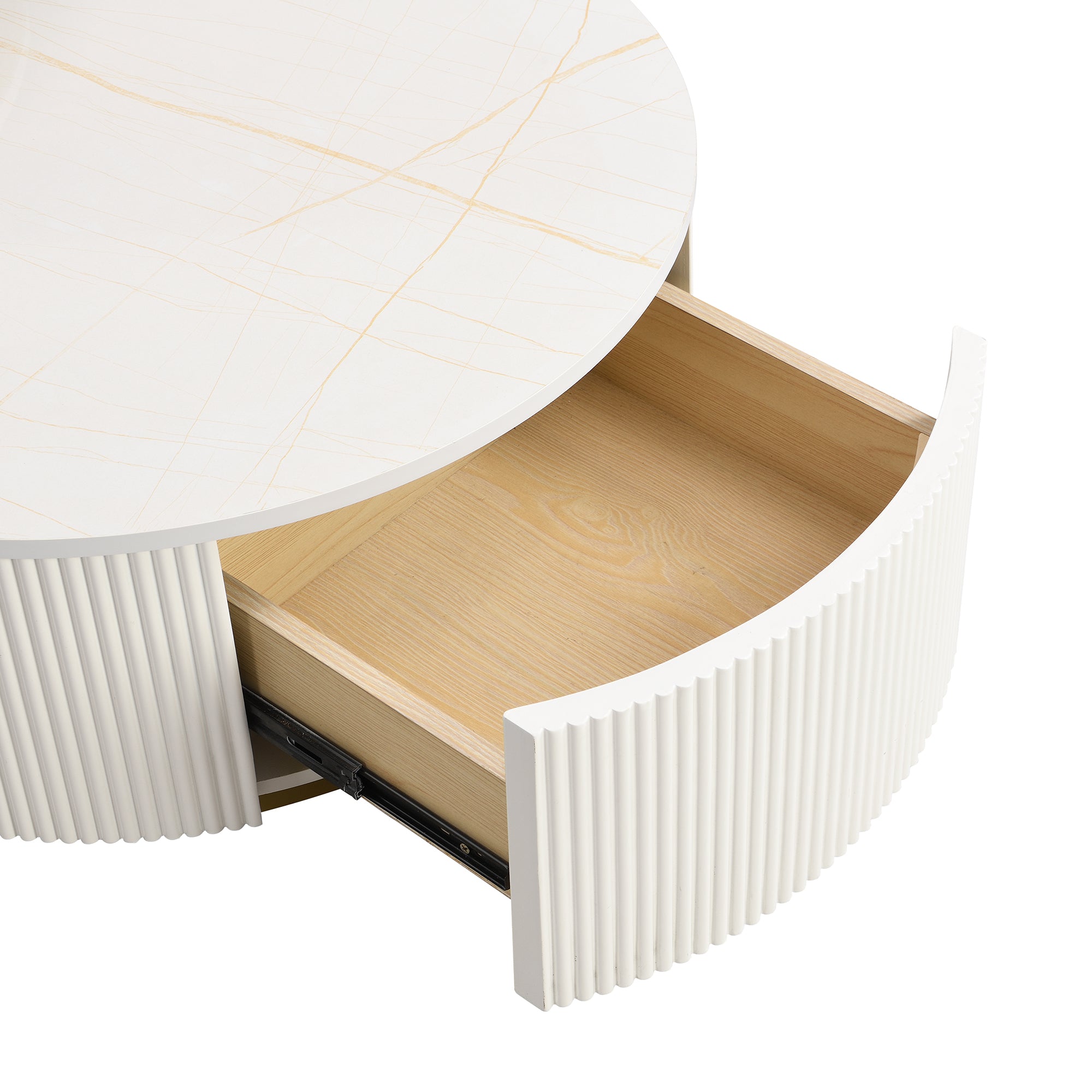 Biarritz Nesting Coffee Table Set with Storage Drawer