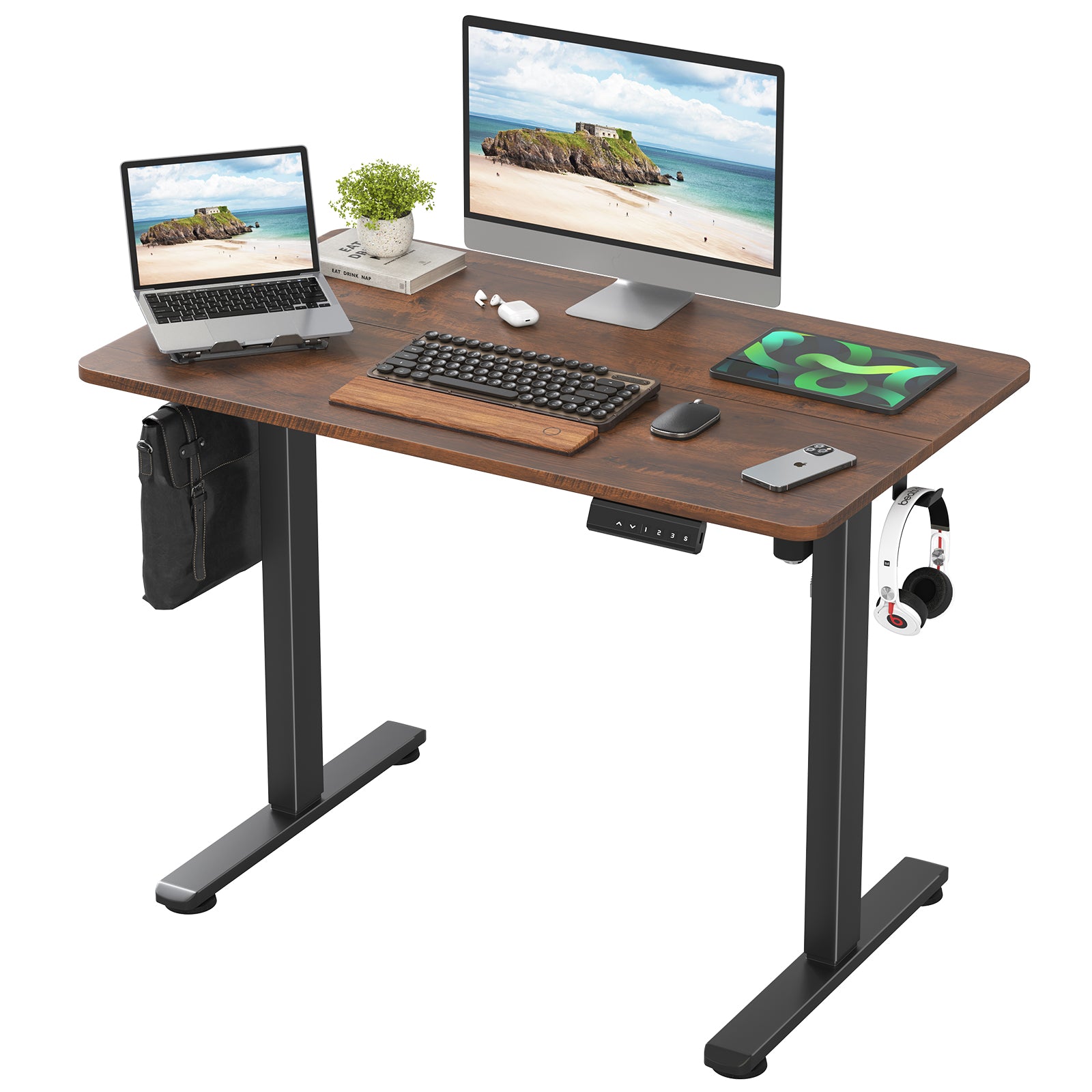 Nexo 40.5" Electric Standing Desk Computer Desk