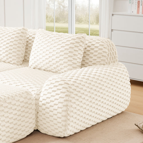 Wide Curved Armrests