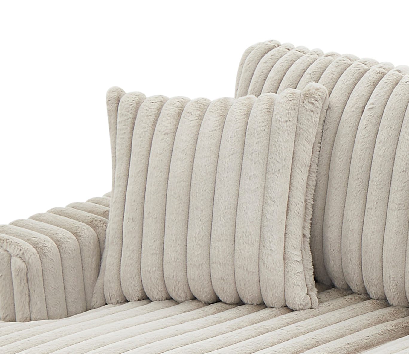 Dallas 122" U‑Shaped Sectional Sleeper Sofa with Double Storage Chaise