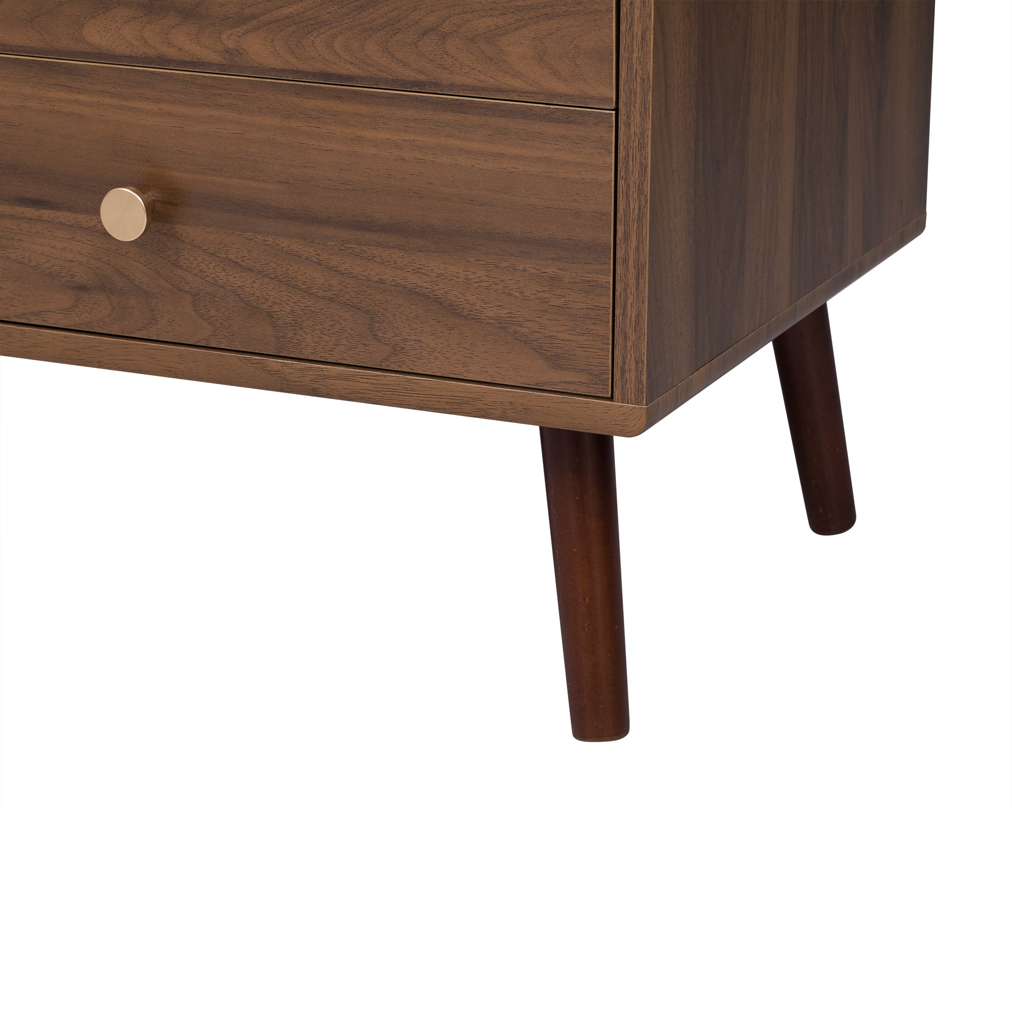 Kyoto 76" Mid-Century Modern TV Stand with Storage Cabine
