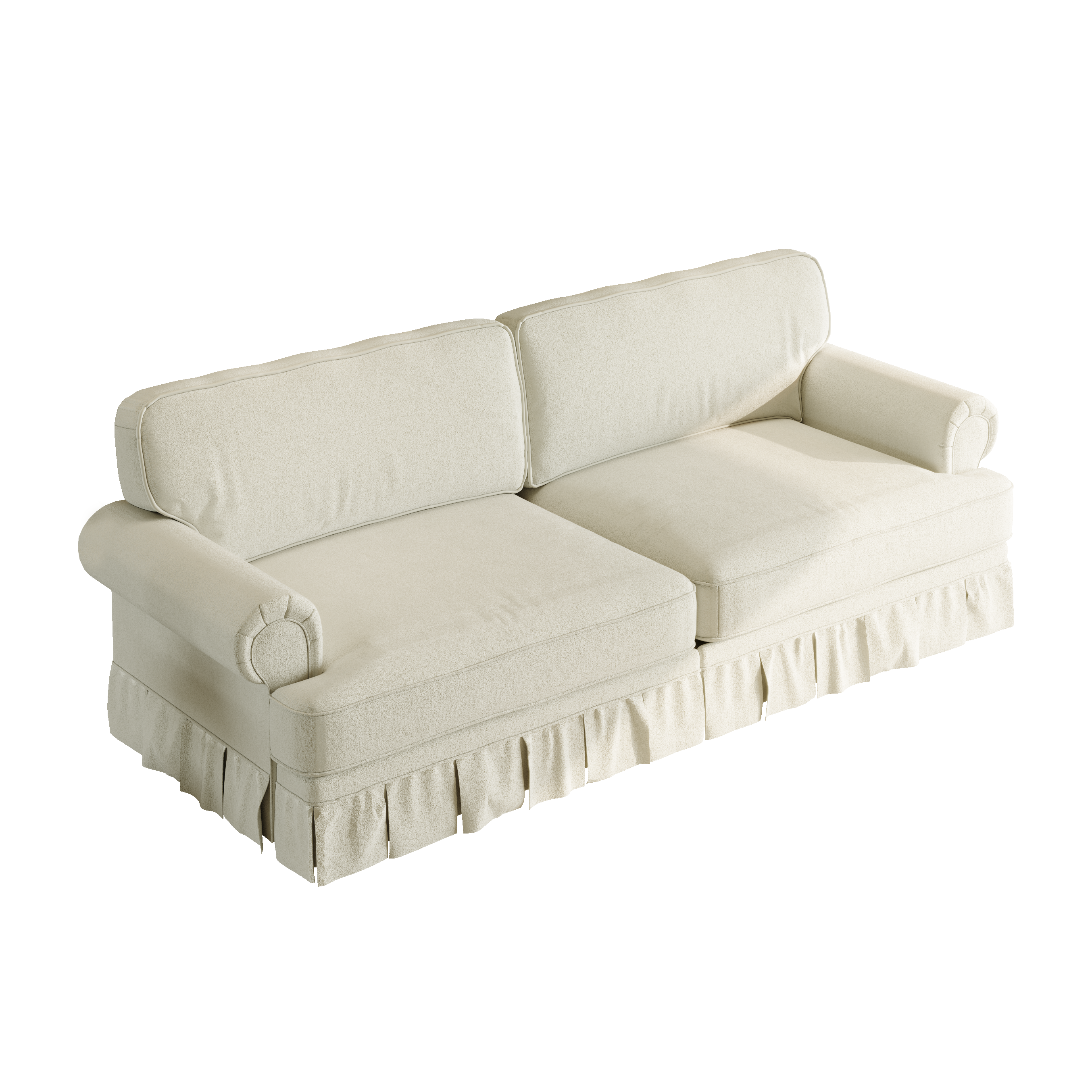 Livonia Chenille Fabric Comfortable Sofa Set with 3-Seater Sofa and 7-Seater Sofa