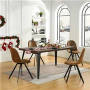 Sunflower Swivel Dining Chairs Set of 4, Modern & Ergonomic