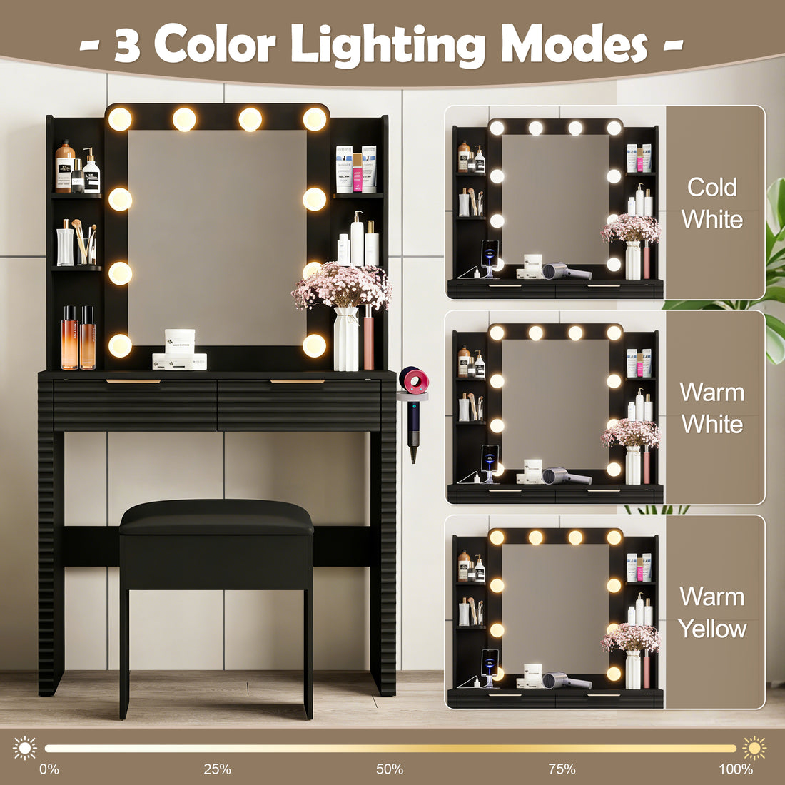 Hollywood Mirror Lighting