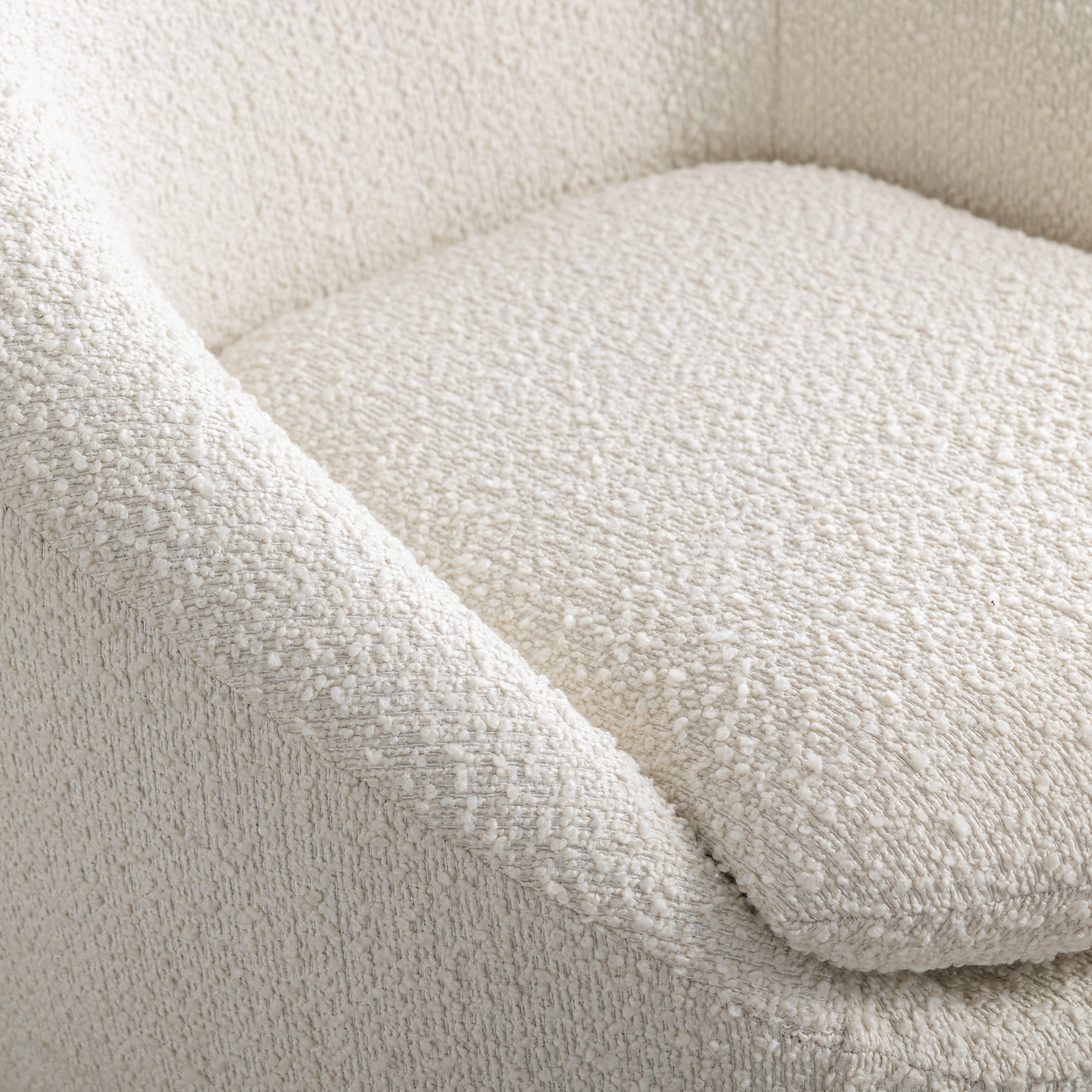 Arches Modern Upholstered Swivel Barrel Chair