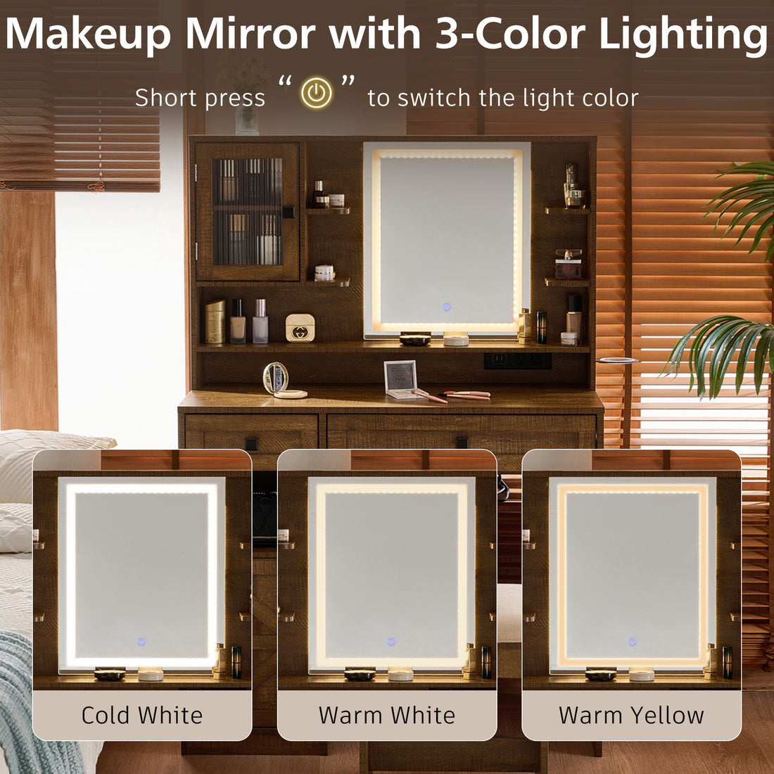 Touch LED Mirror