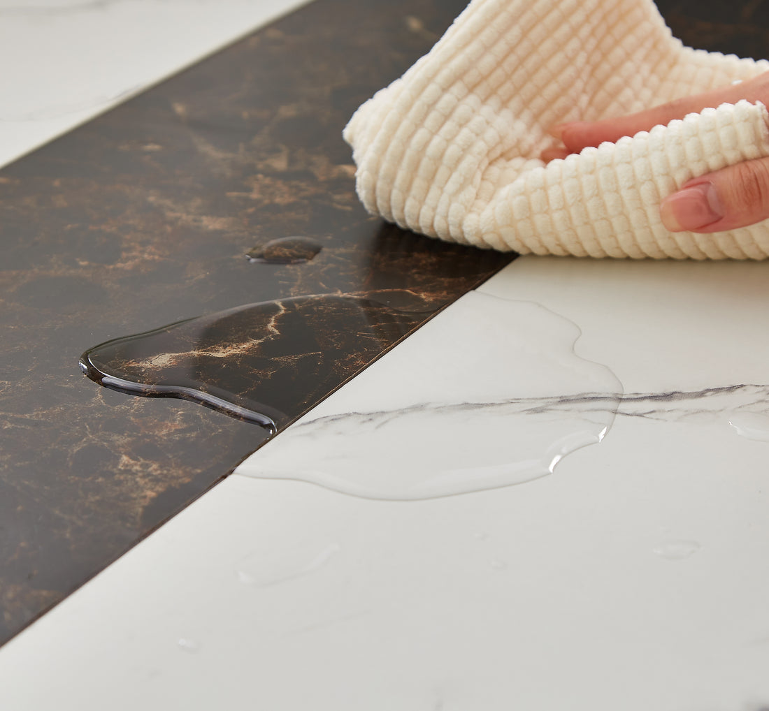 Elegant Marble Grain Finish