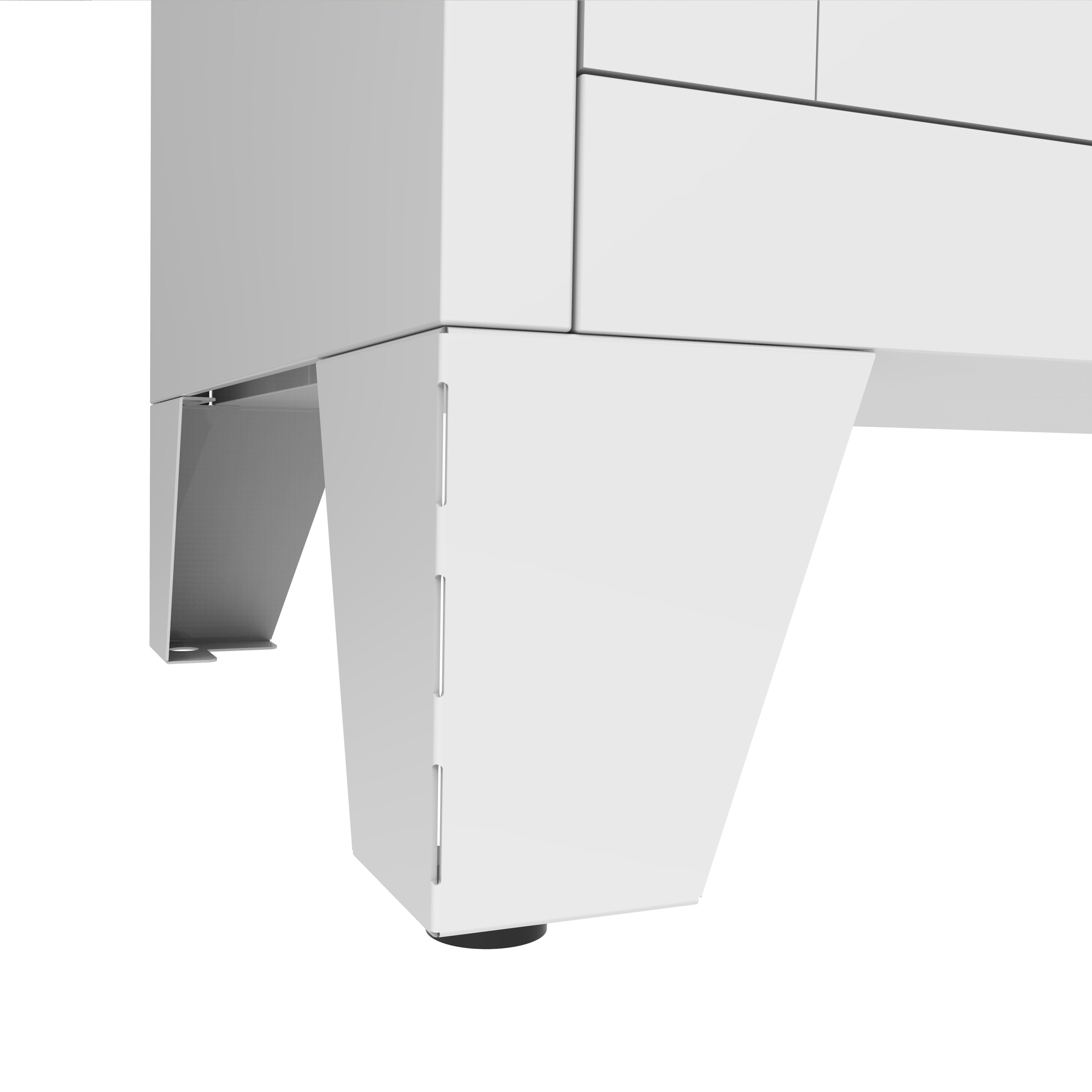 Elva 71" Storage Cabinet with Adjustable Shelves
