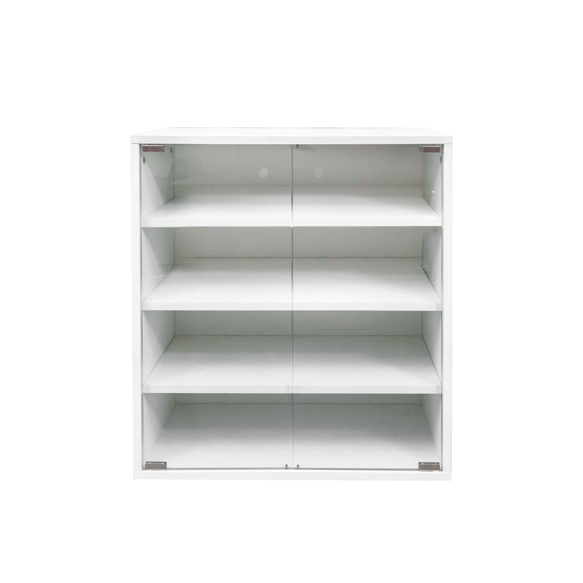 Stoneway 4 Tier Shoe Rack Shoe Cabinet With Glass Doors and LED Light