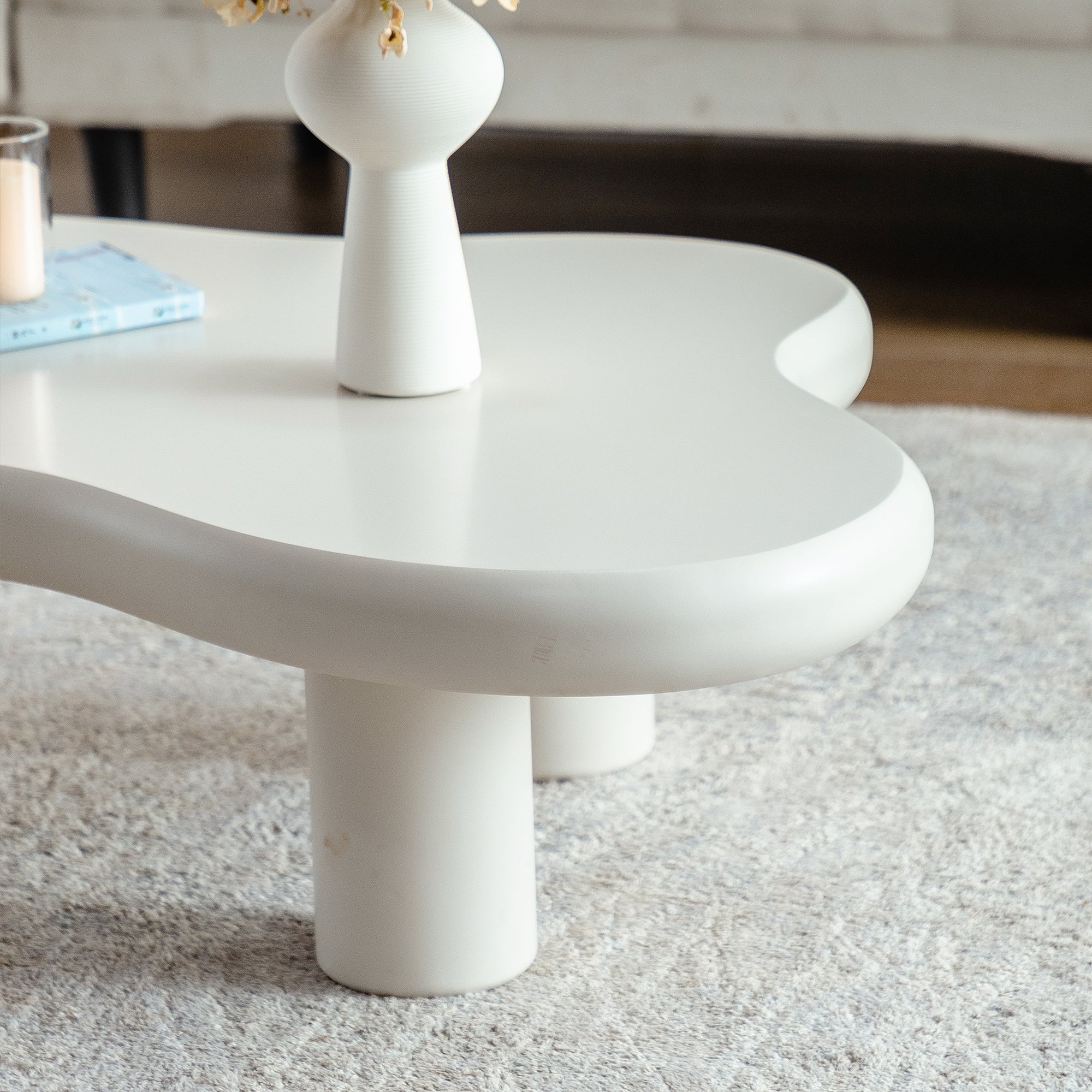 Siena 46.1"Cloud-Shaped Coffee Table