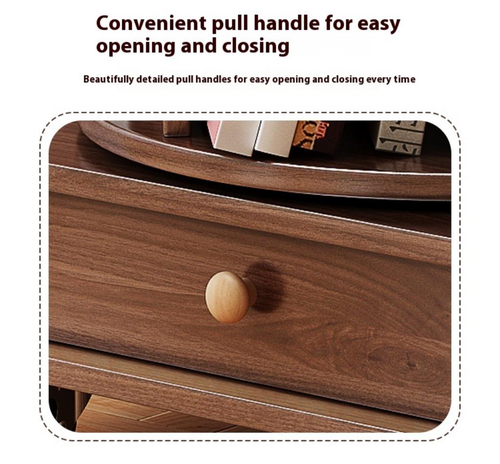 Turku 6 Tier Rotating Bookshelf Display Stand