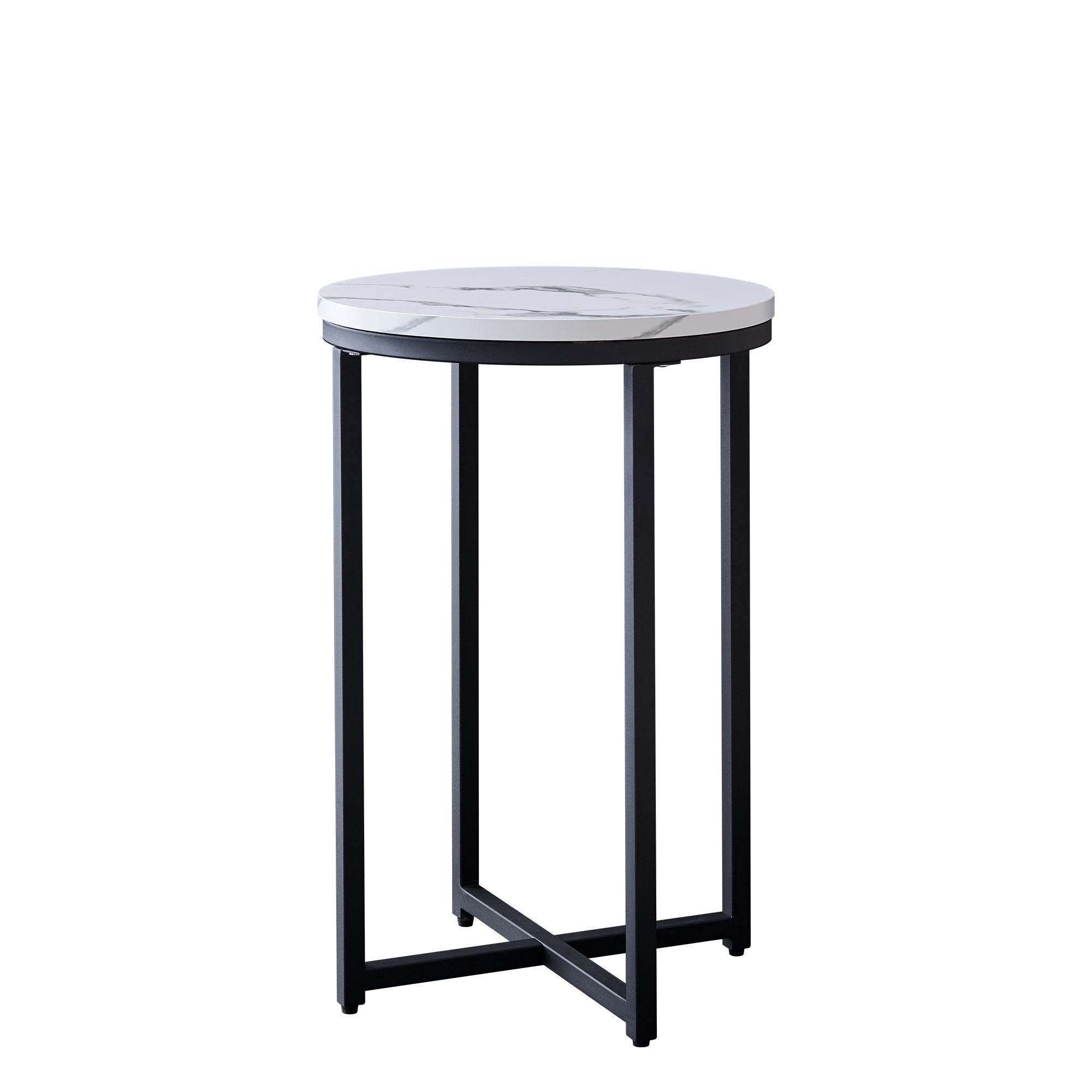 Latte Side Table Compact End Table